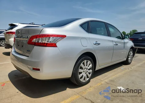 2014 Nissan Sentra S from USA, damaged, VIN 3N1AB7APXEY236674